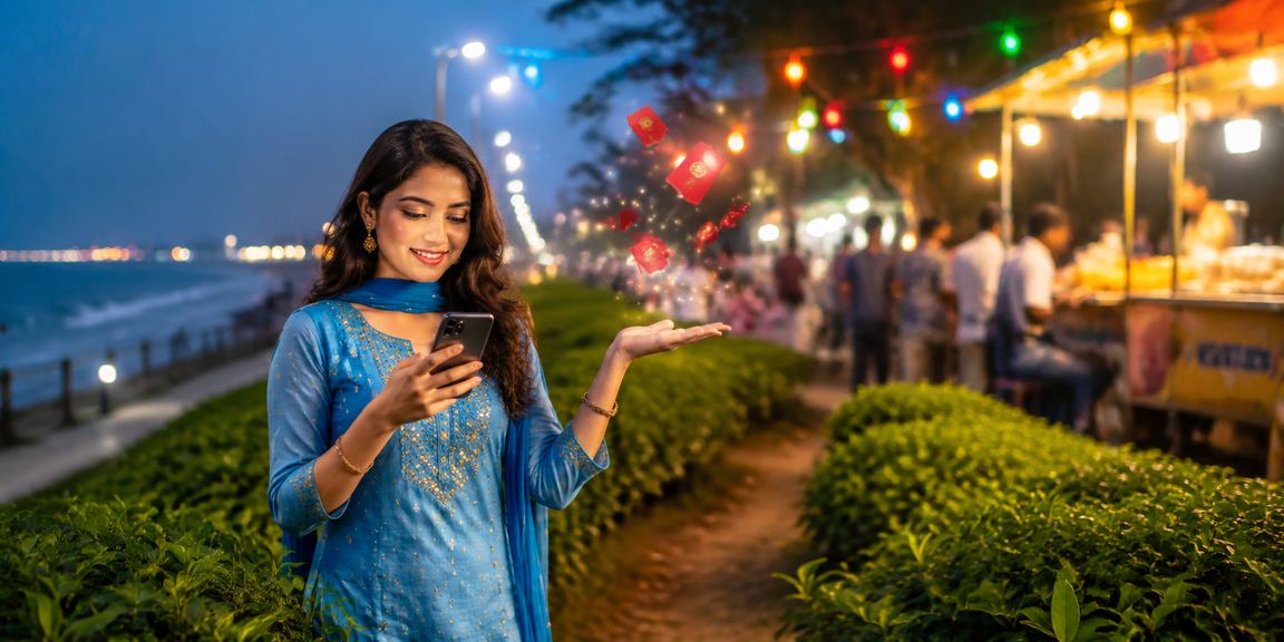 রঙিন এনভেলপ ও বোনাস প্রলম্বিত ছবি